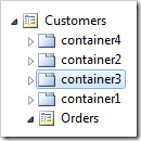 Containers on Customers page reordered.