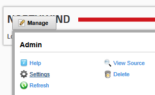 DotNetNuke module settings