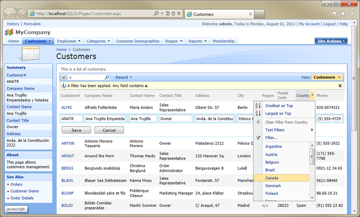 Sophisticated Code On Time Web Application