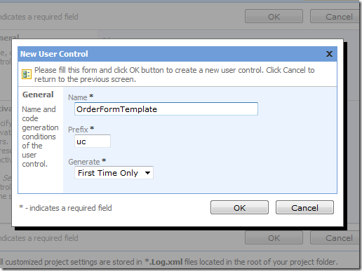 New User Control 'OrderFormTemplate' New User Control 'OrderFormTemplate'