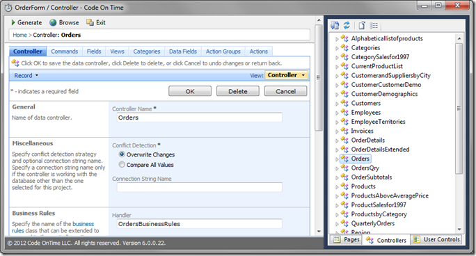 Adding 'OrdersBusinessRules' Handler to 'Orders' Controller Adding 'OrdersBusinessRules' Handler to 'Orders' Controller