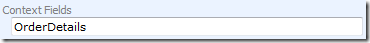 'Context Fields' property of Orders / Fields / Subtotal 'Context Fields' property of Orders / Fields / Subtotal