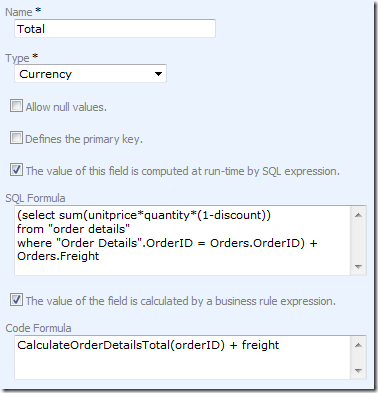 New 'Total' Field properties, Part 1