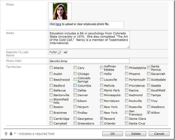 Data Lookups can be configured as a Check Box List so that the user can select multiple values.