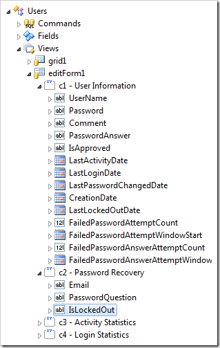 Data fields have been moved to category 'c2 - Password Recovery'.