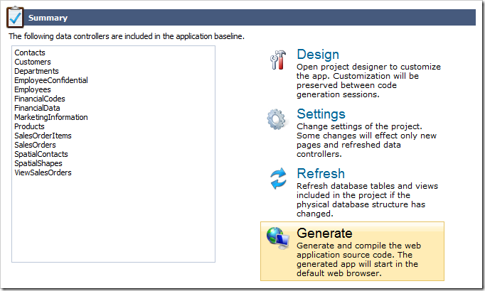 Summary page for the SQL Anywhere project.