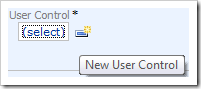 Creating a new user control.