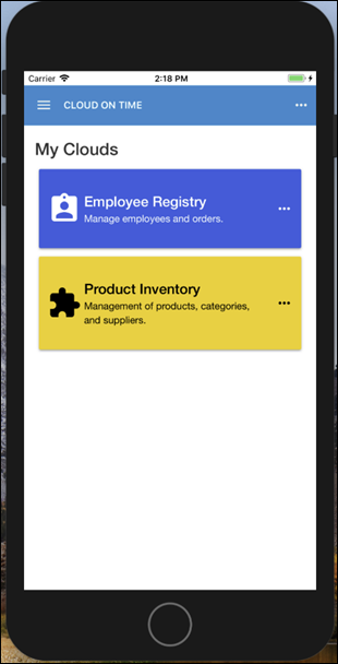 The home of Cloud On Time app.