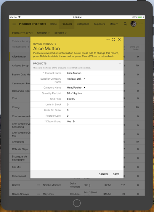 Responsive nature of Touch UI makes the same app display correctly on a device with any screen size. One apps will run on the phones and tablets without a single change.